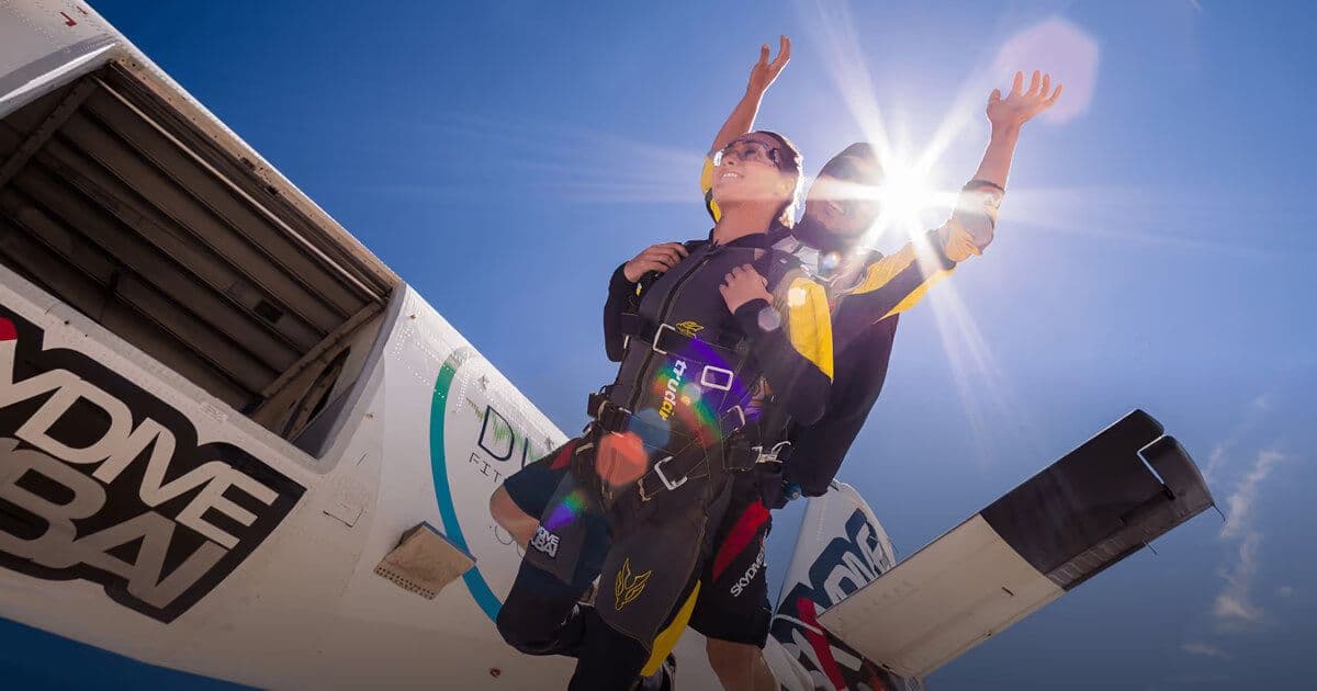 Skydive Dubai — The Palm